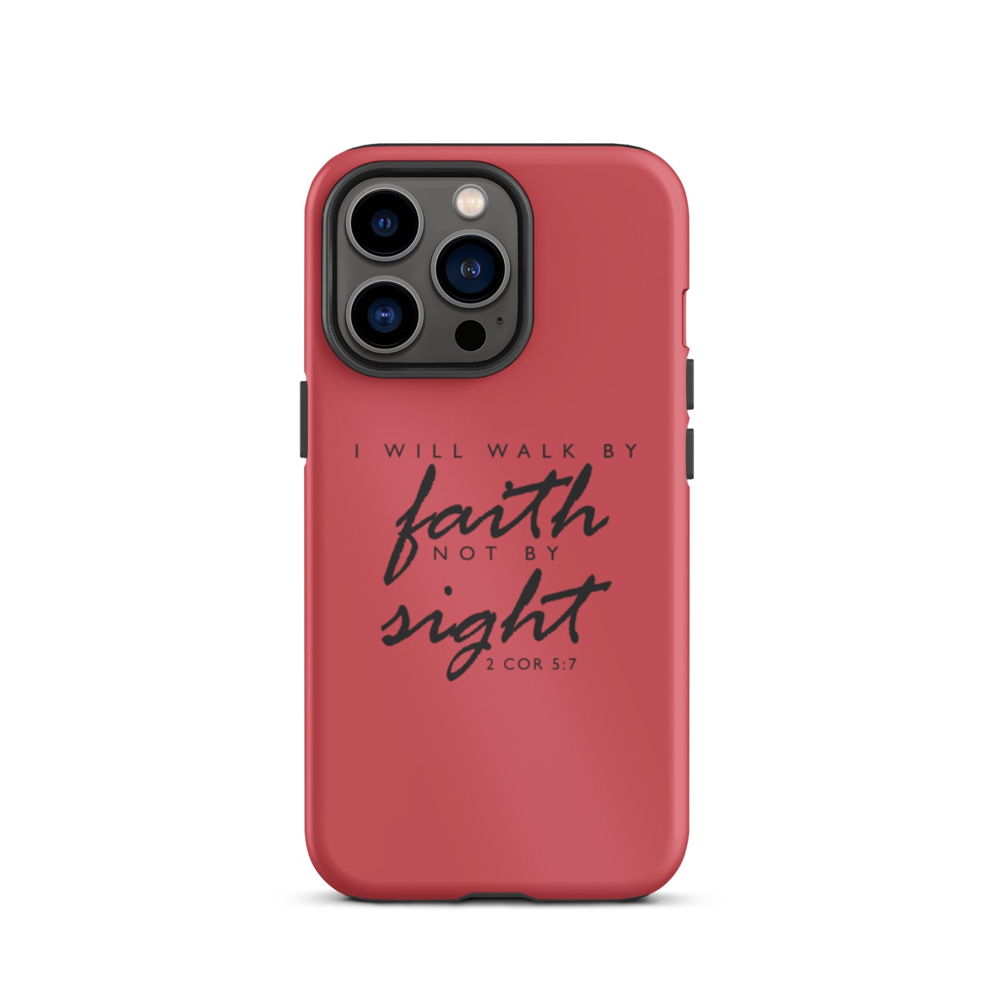 Walk By Faith iPhone case