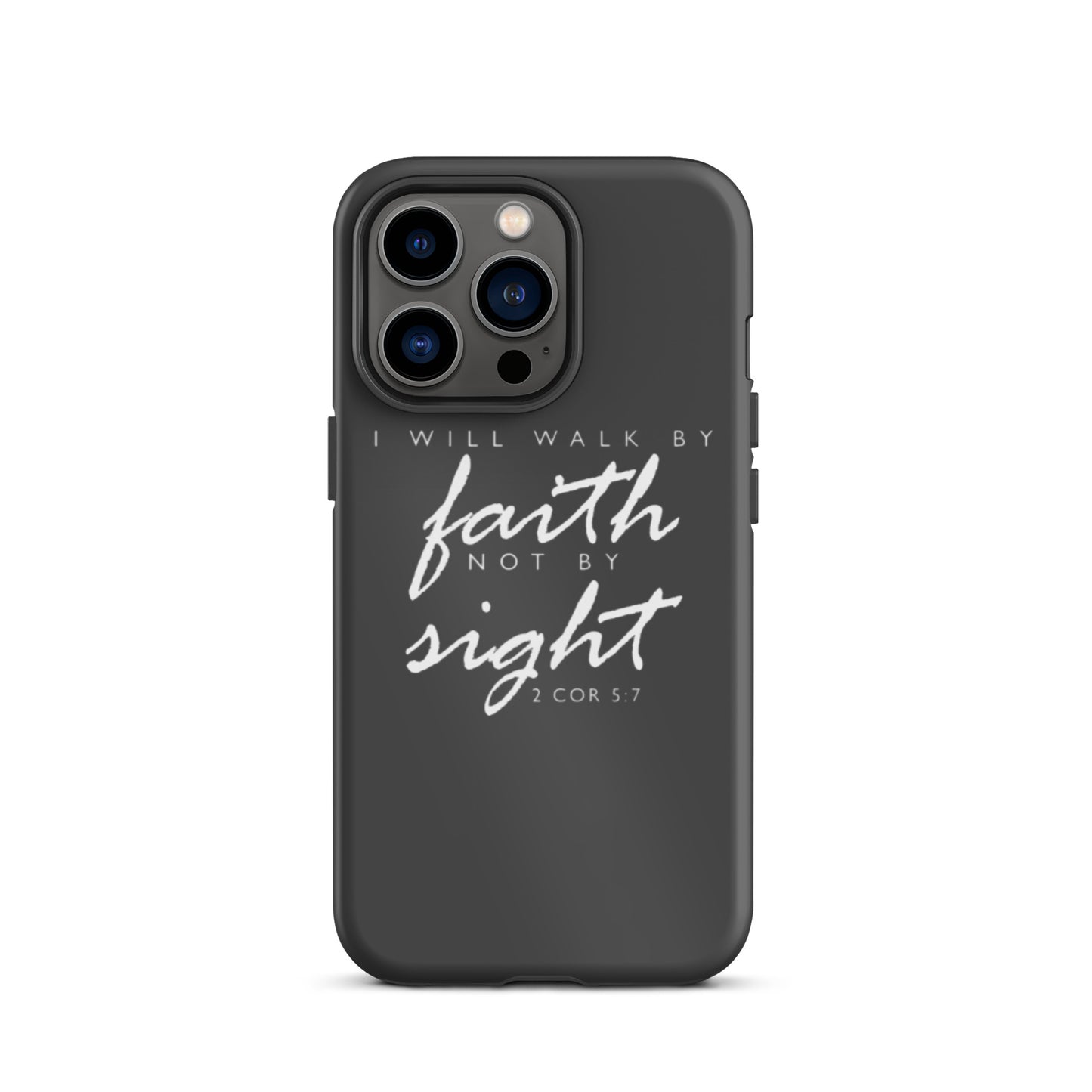 Walk By Faith iPhone case