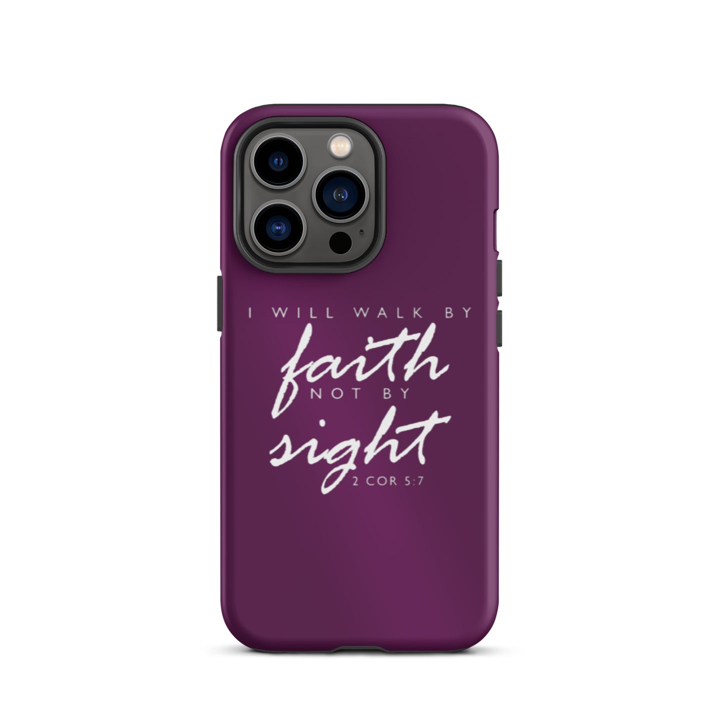 Walk By Faith iPhone case