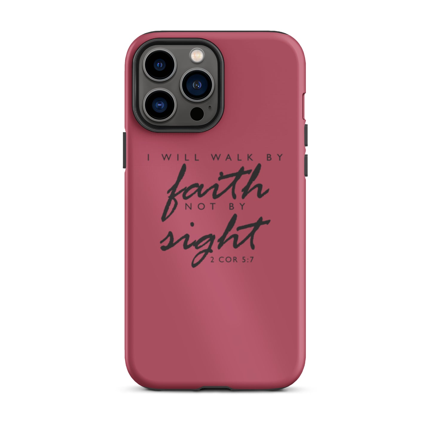 Walk By Faith iPhone case