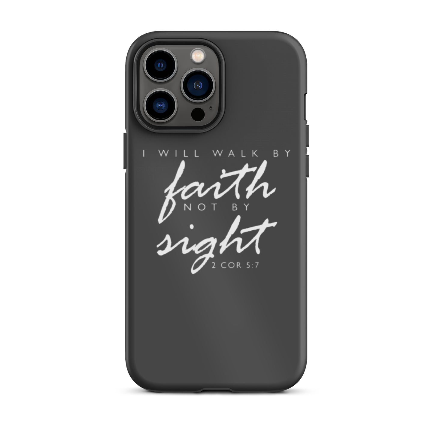 Walk By Faith iPhone case