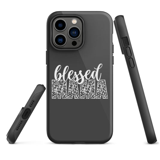 Blessed Mama Custom Tough iPhone case