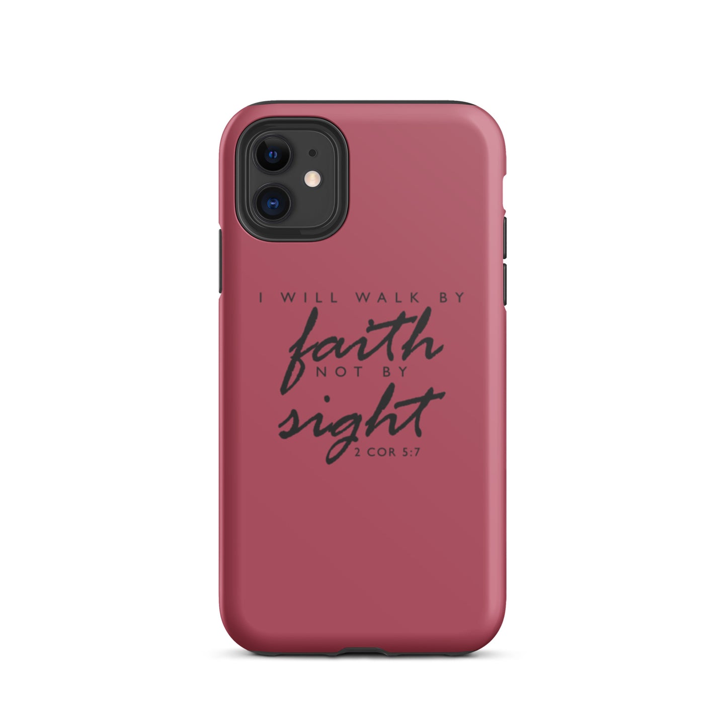 Walk By Faith iPhone case