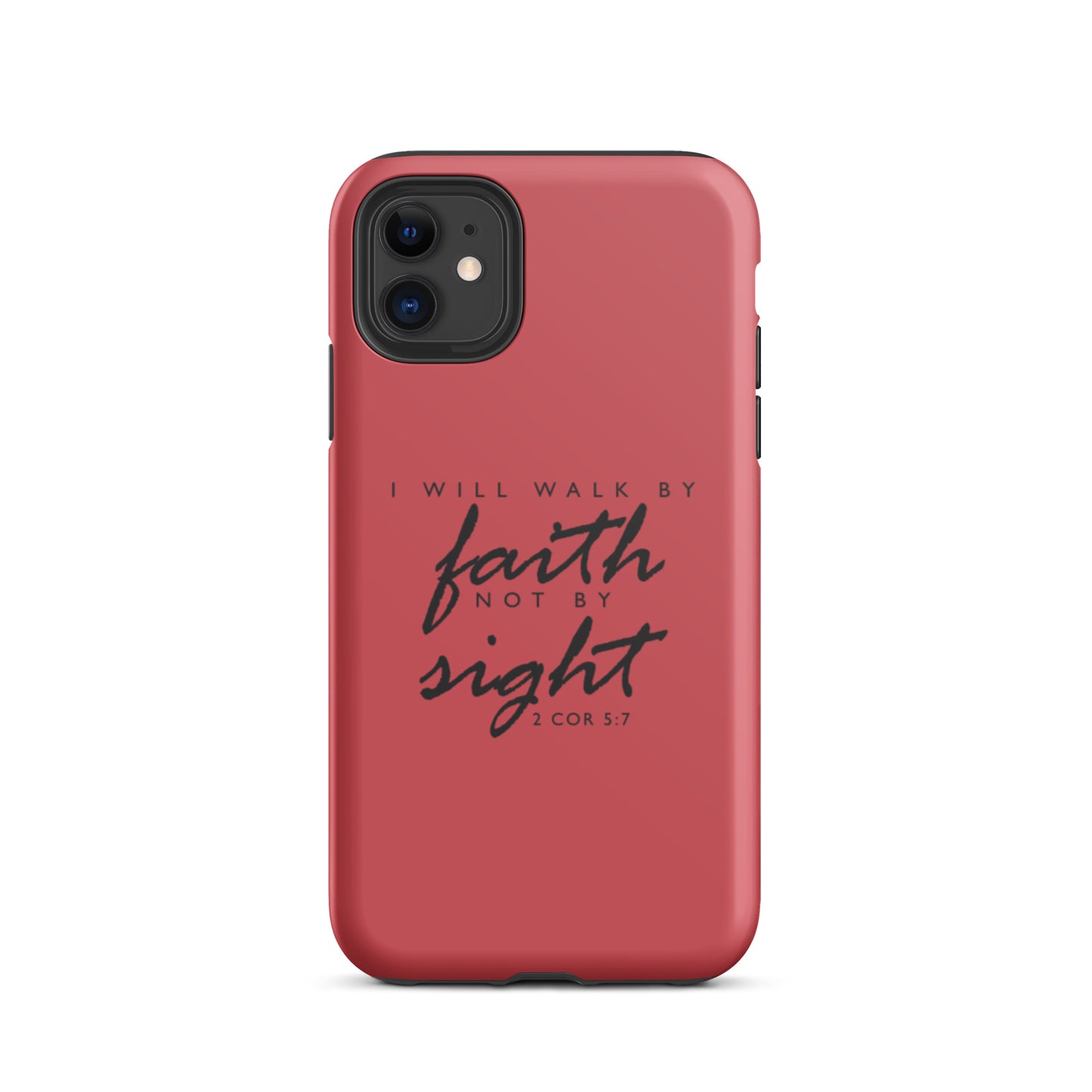 Walk By Faith iPhone case