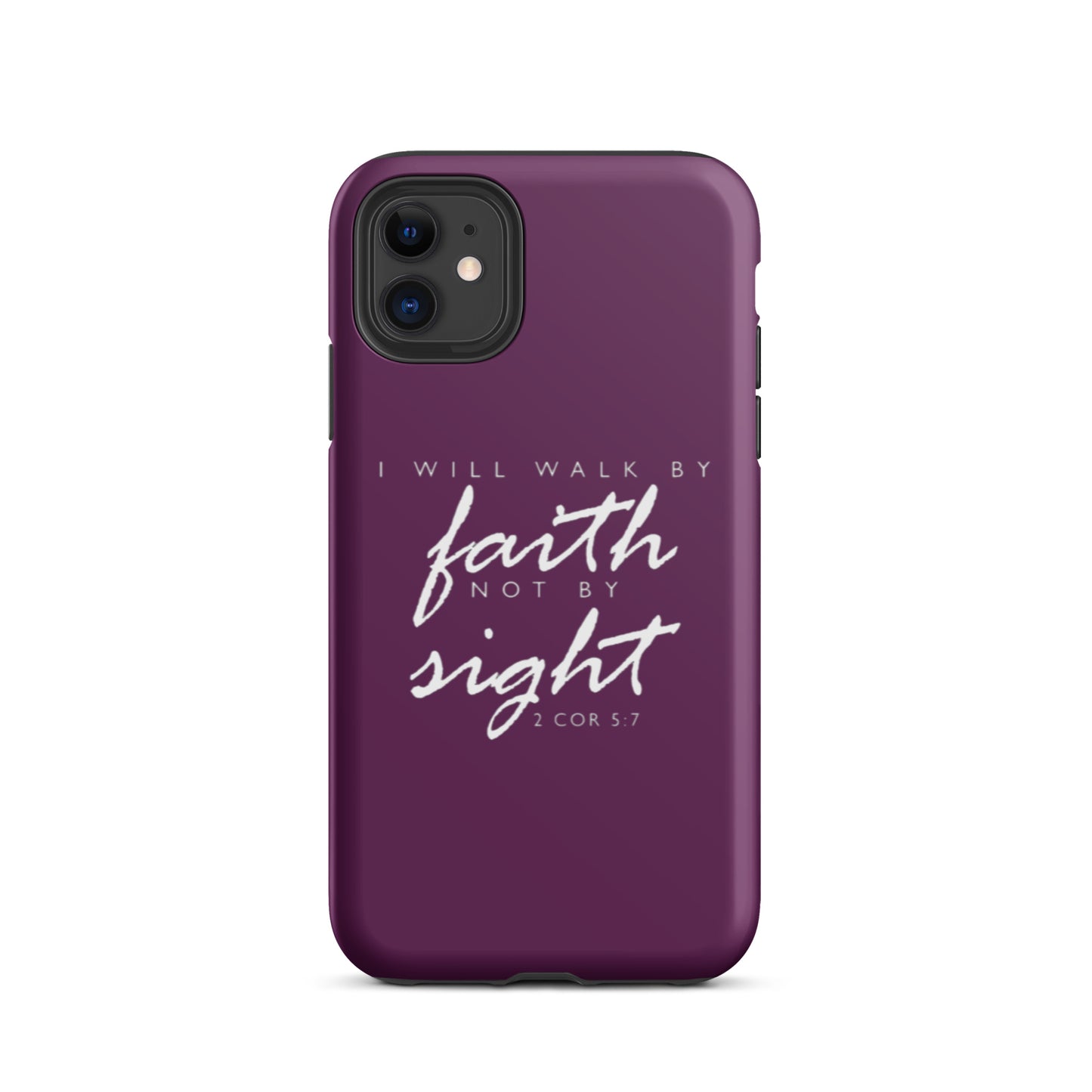 Walk By Faith iPhone case