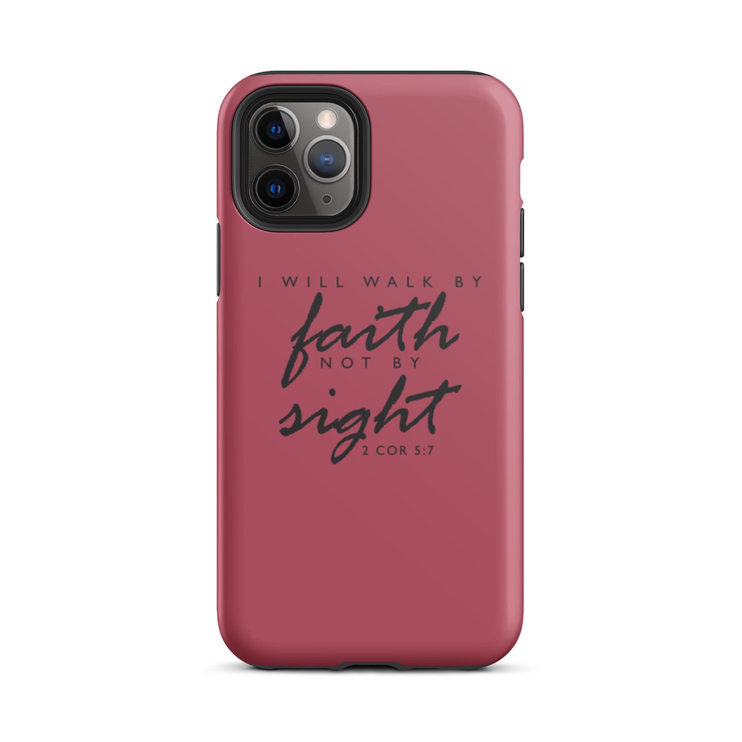 Walk By Faith iPhone case