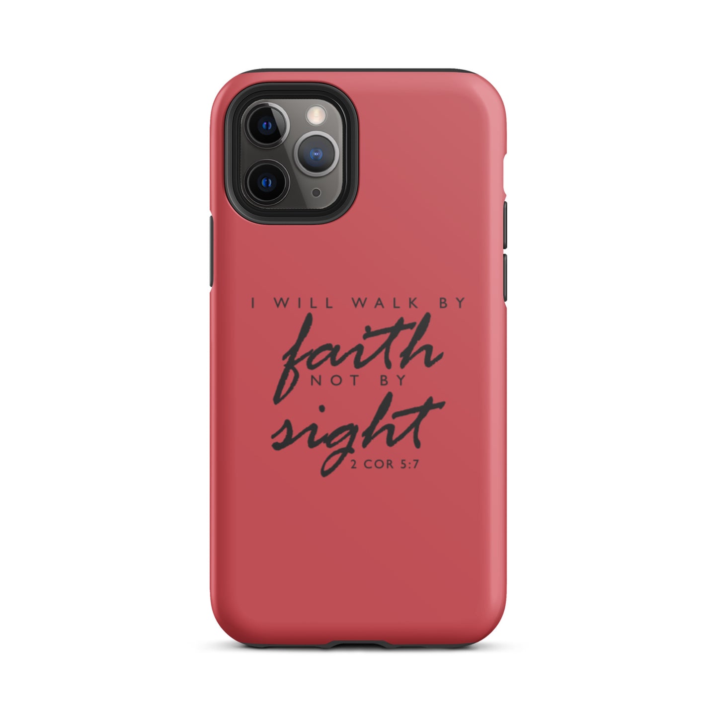 Walk By Faith iPhone case