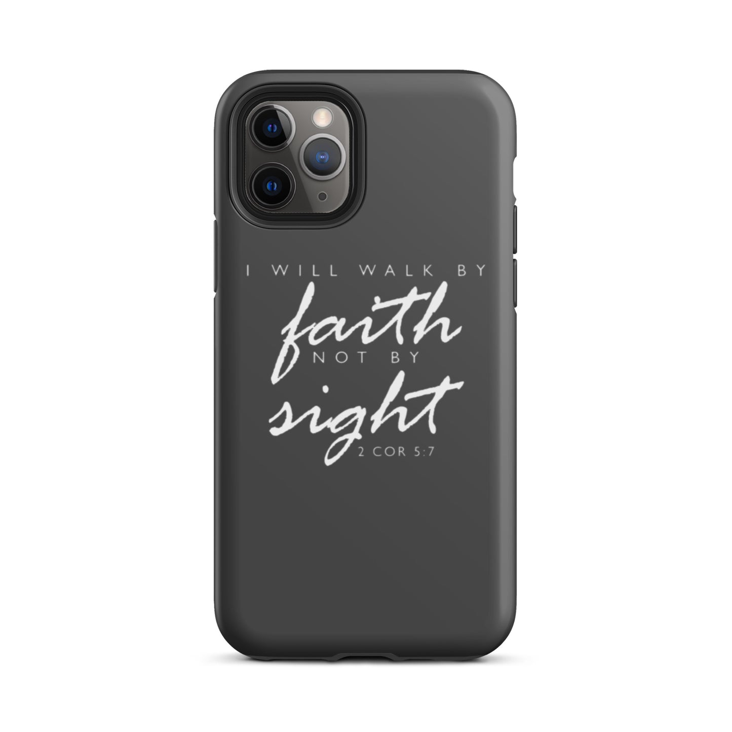 Walk By Faith iPhone case