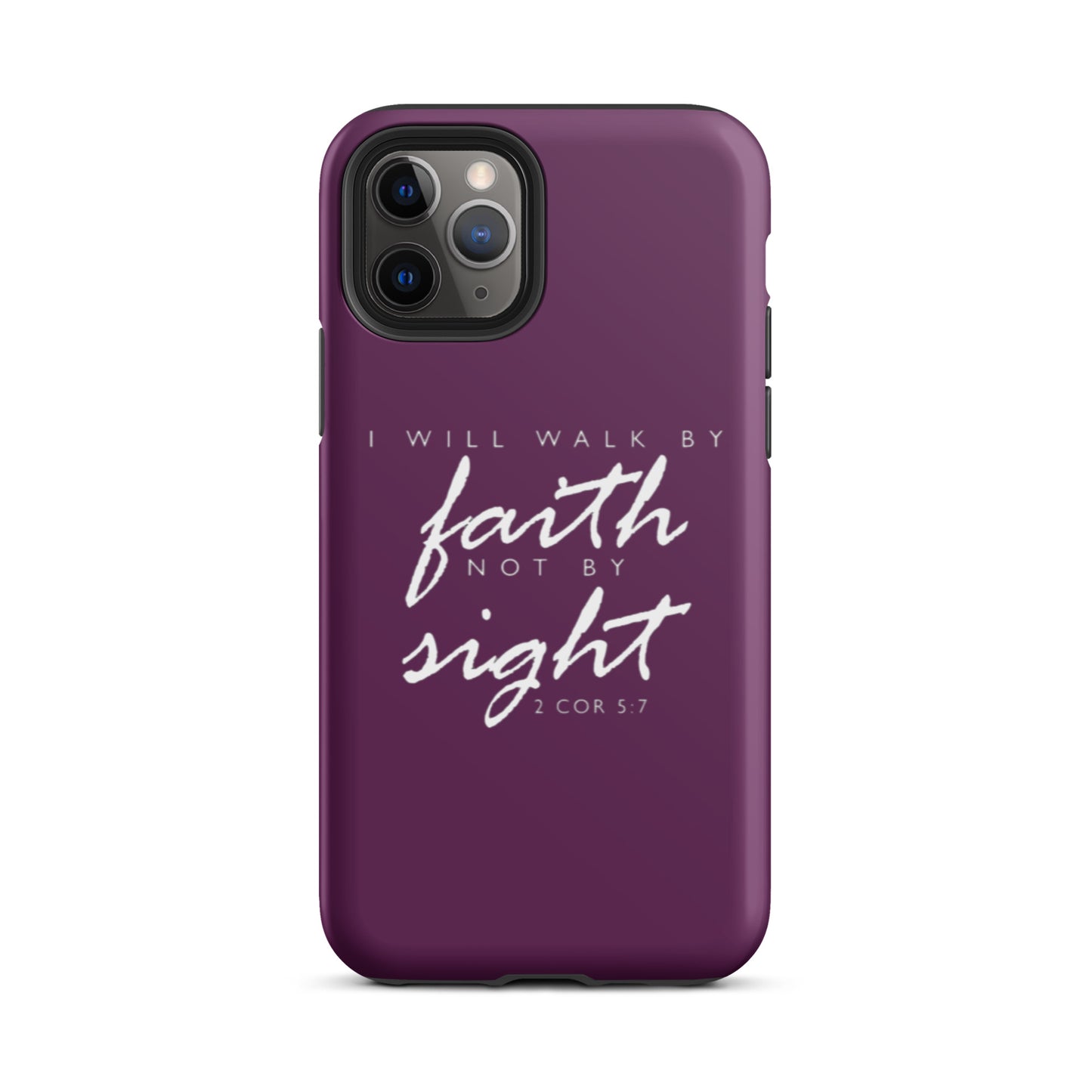 Walk By Faith iPhone case