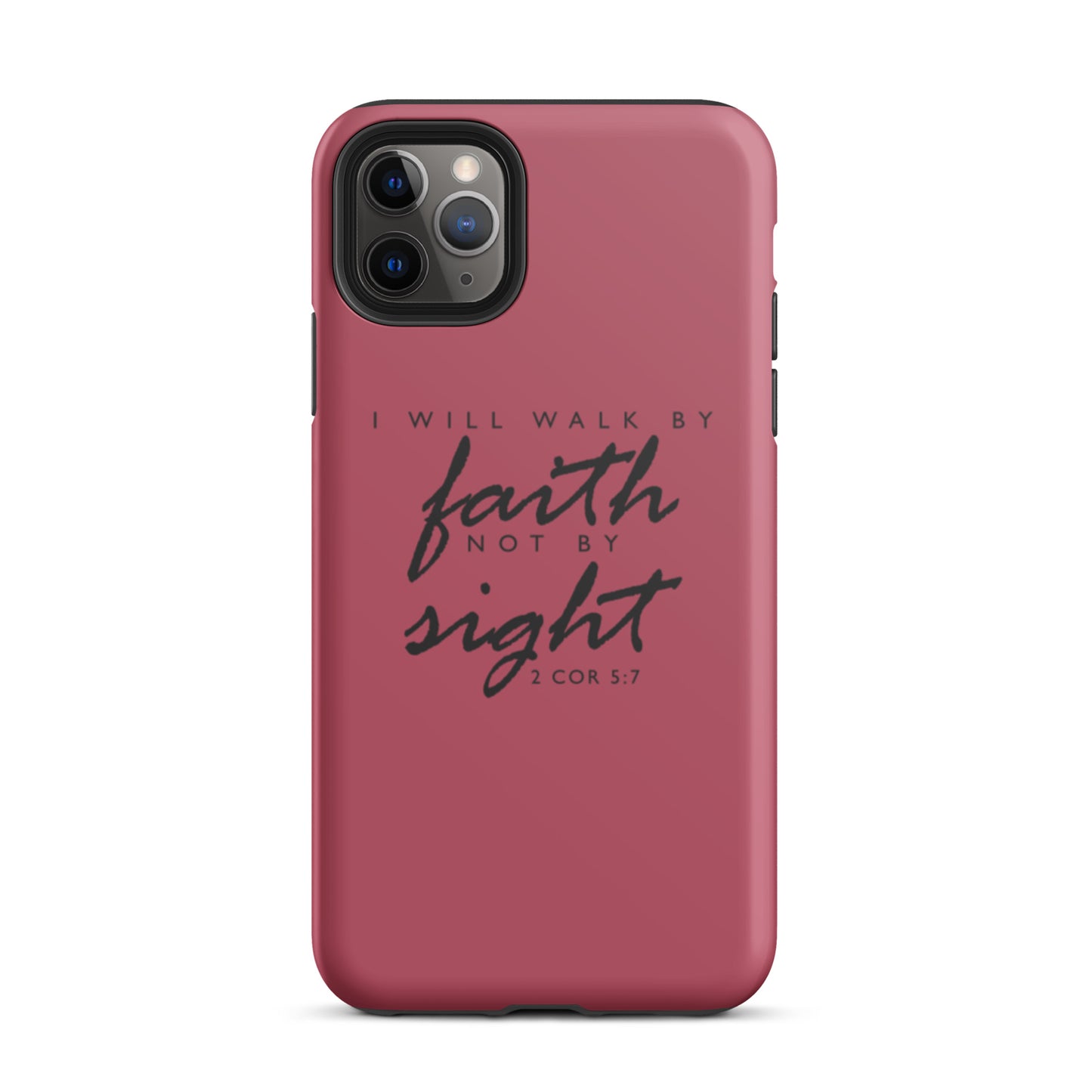 Walk By Faith iPhone case