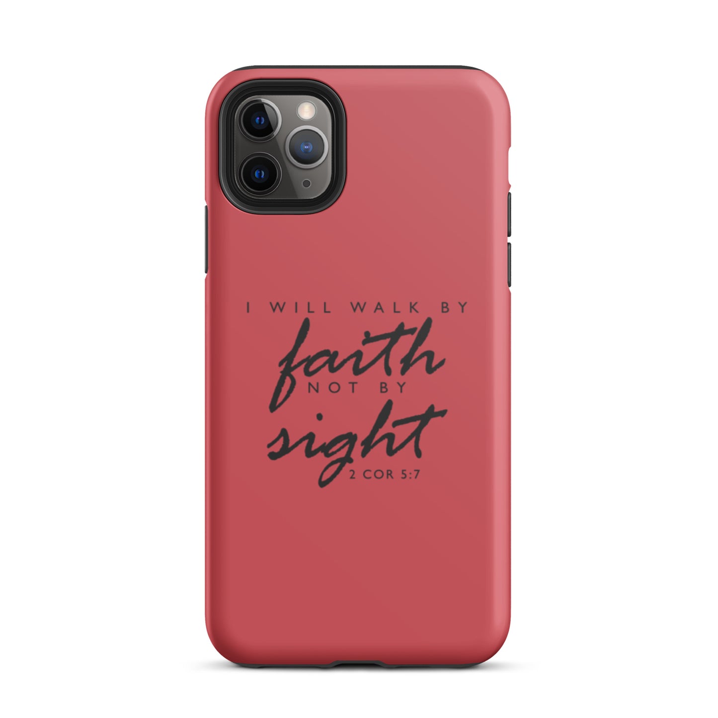 Walk By Faith iPhone case