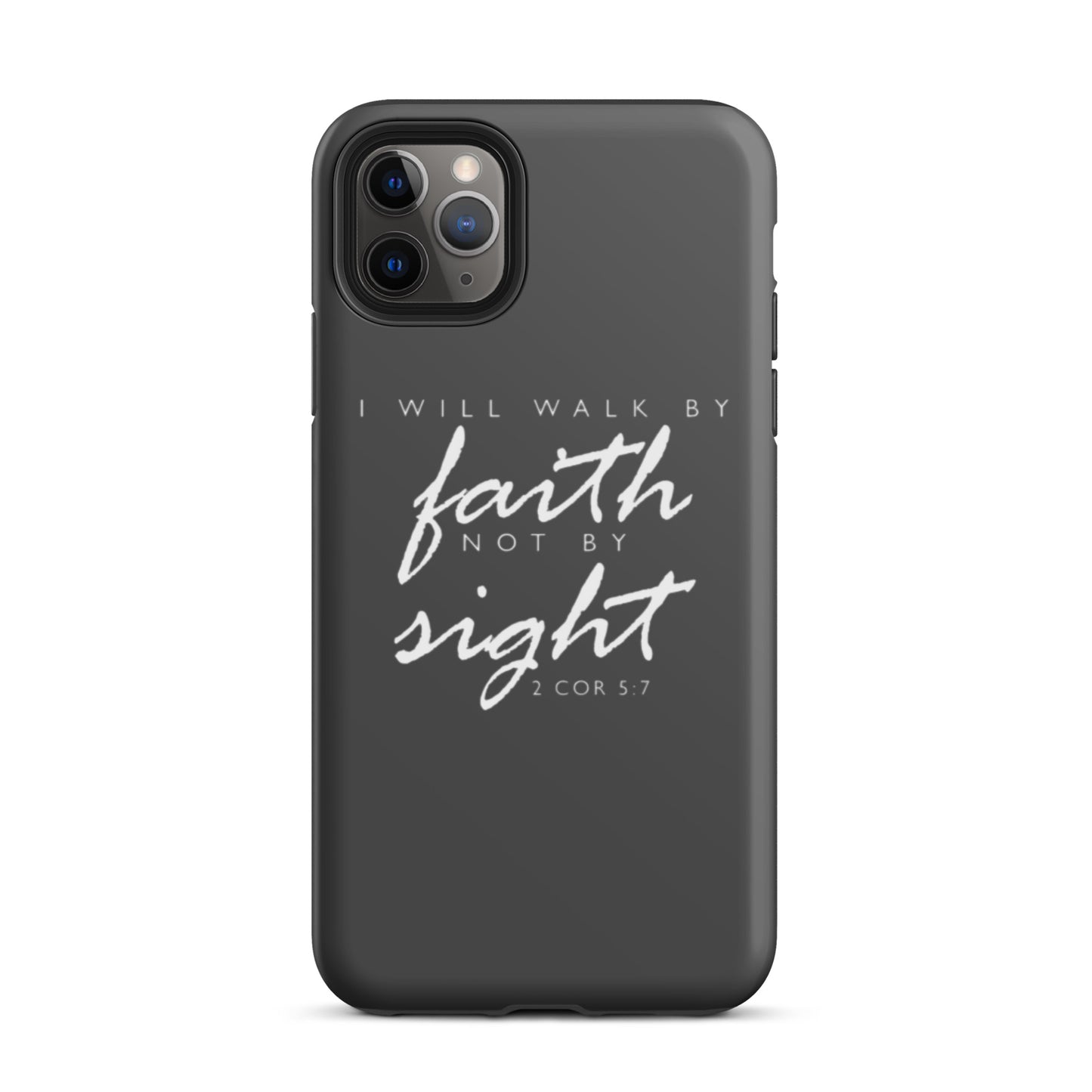 Walk By Faith iPhone case