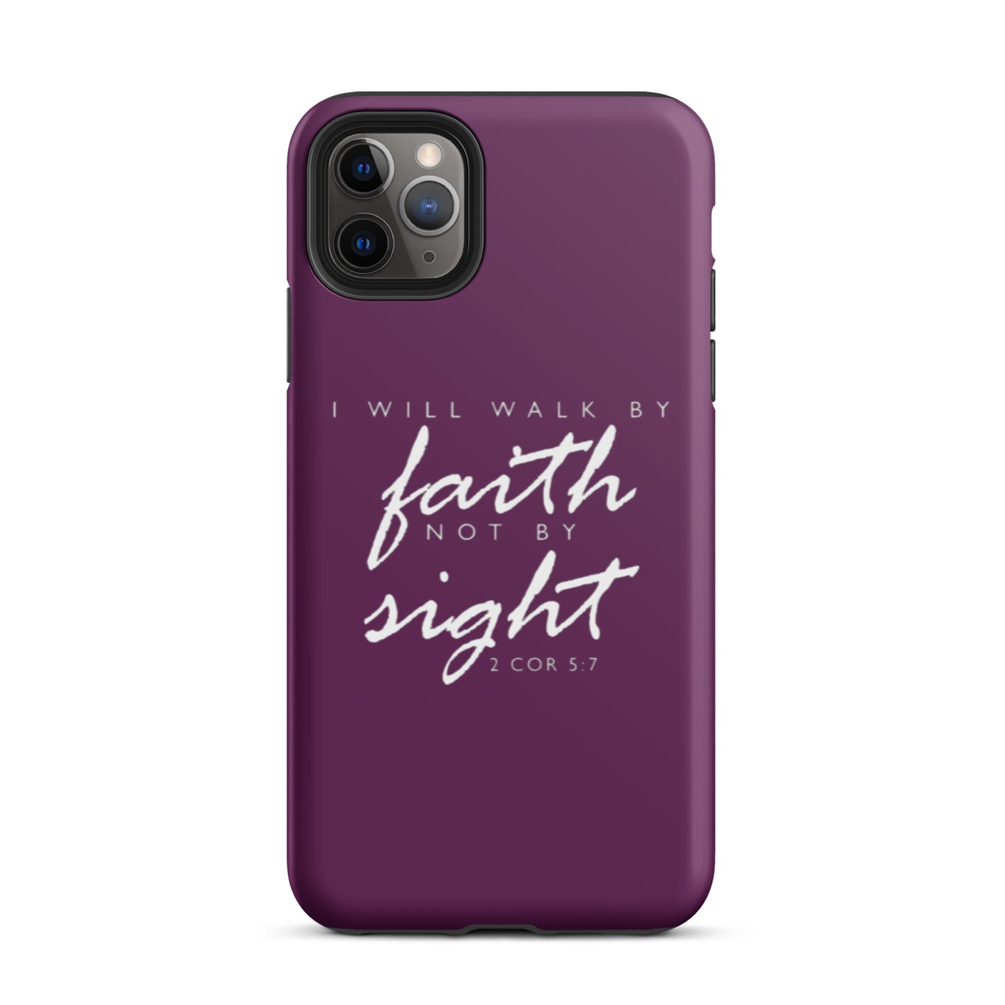 Walk By Faith iPhone case