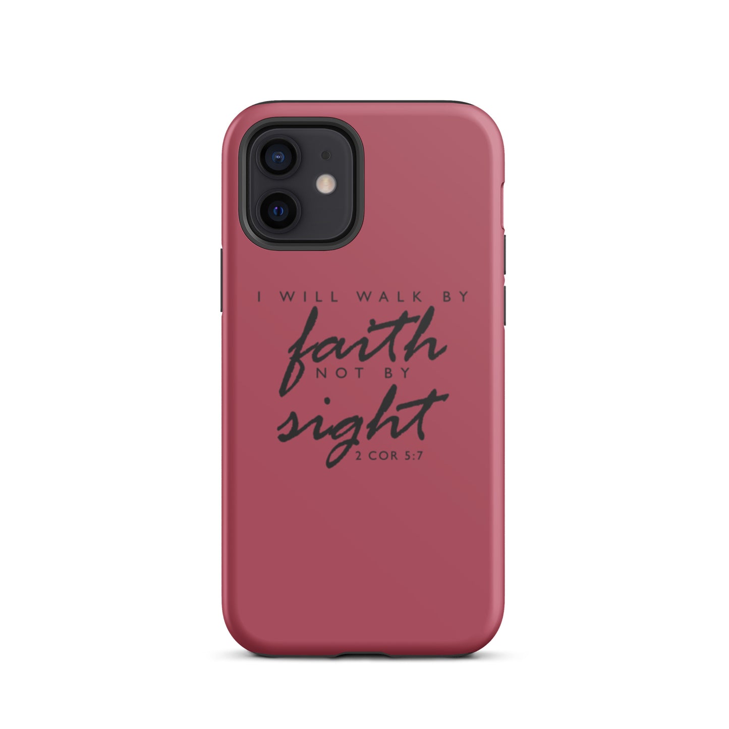 Walk By Faith iPhone case