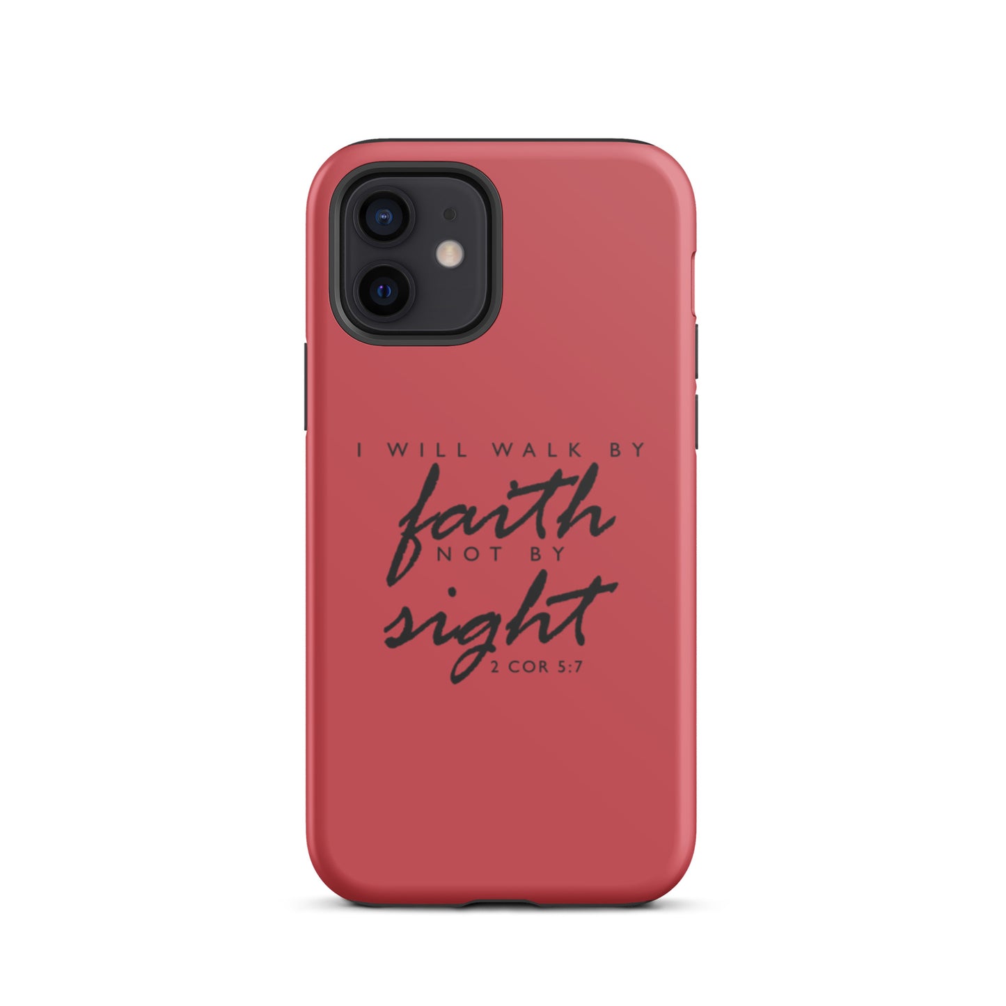 Walk By Faith iPhone case