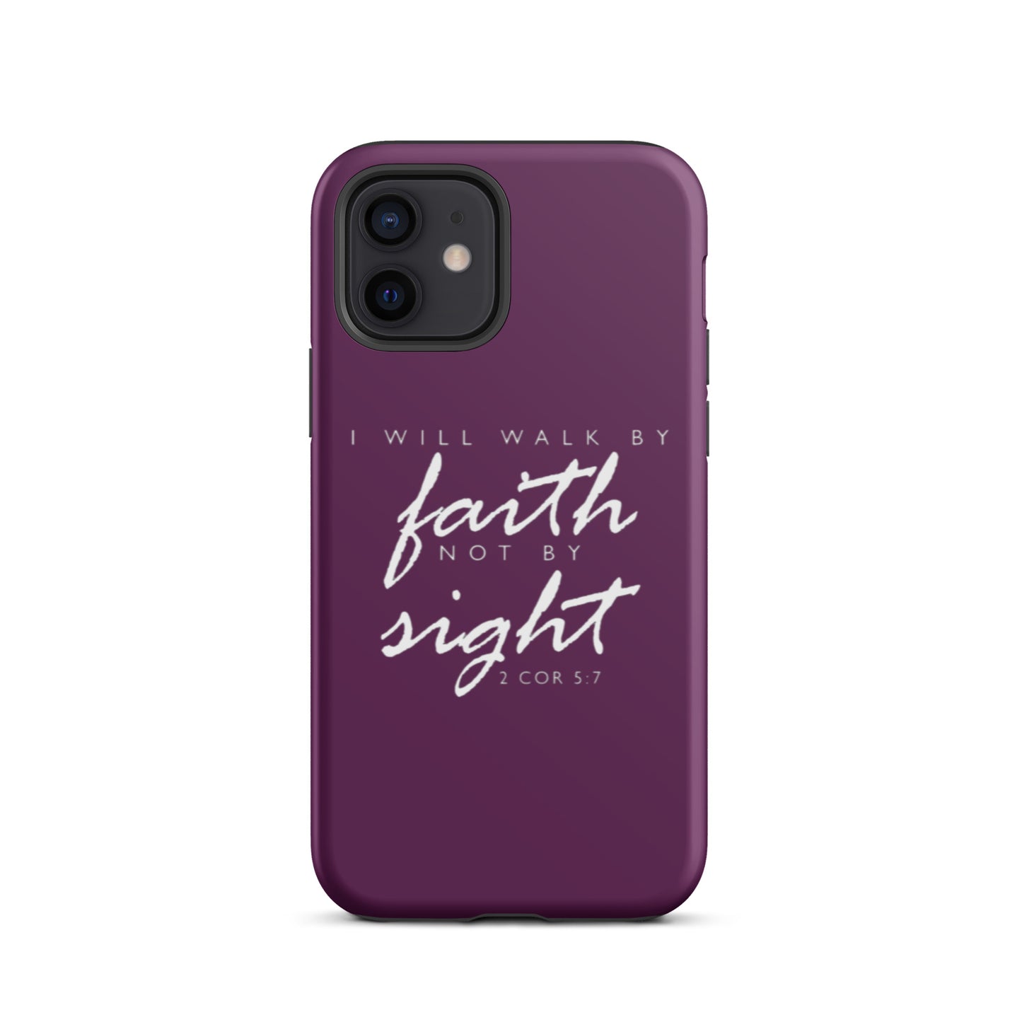 Walk By Faith iPhone case