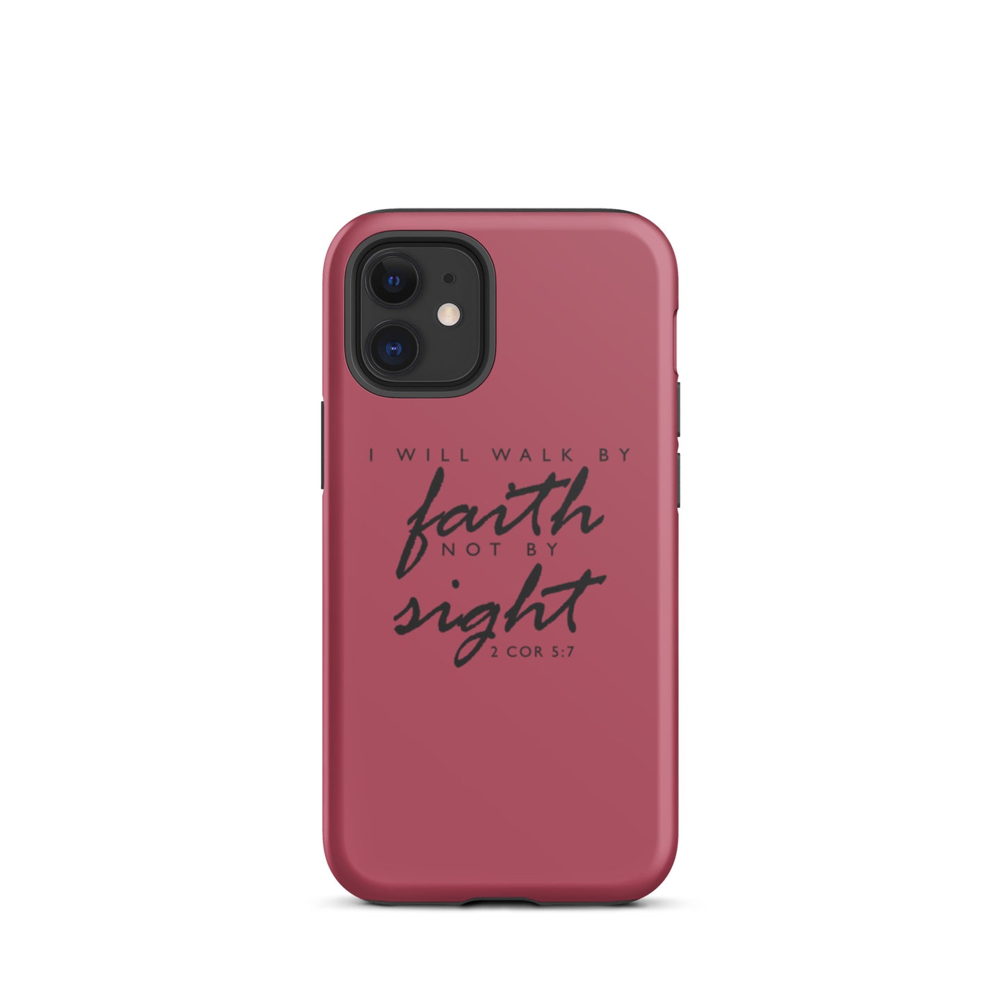 Walk By Faith iPhone case