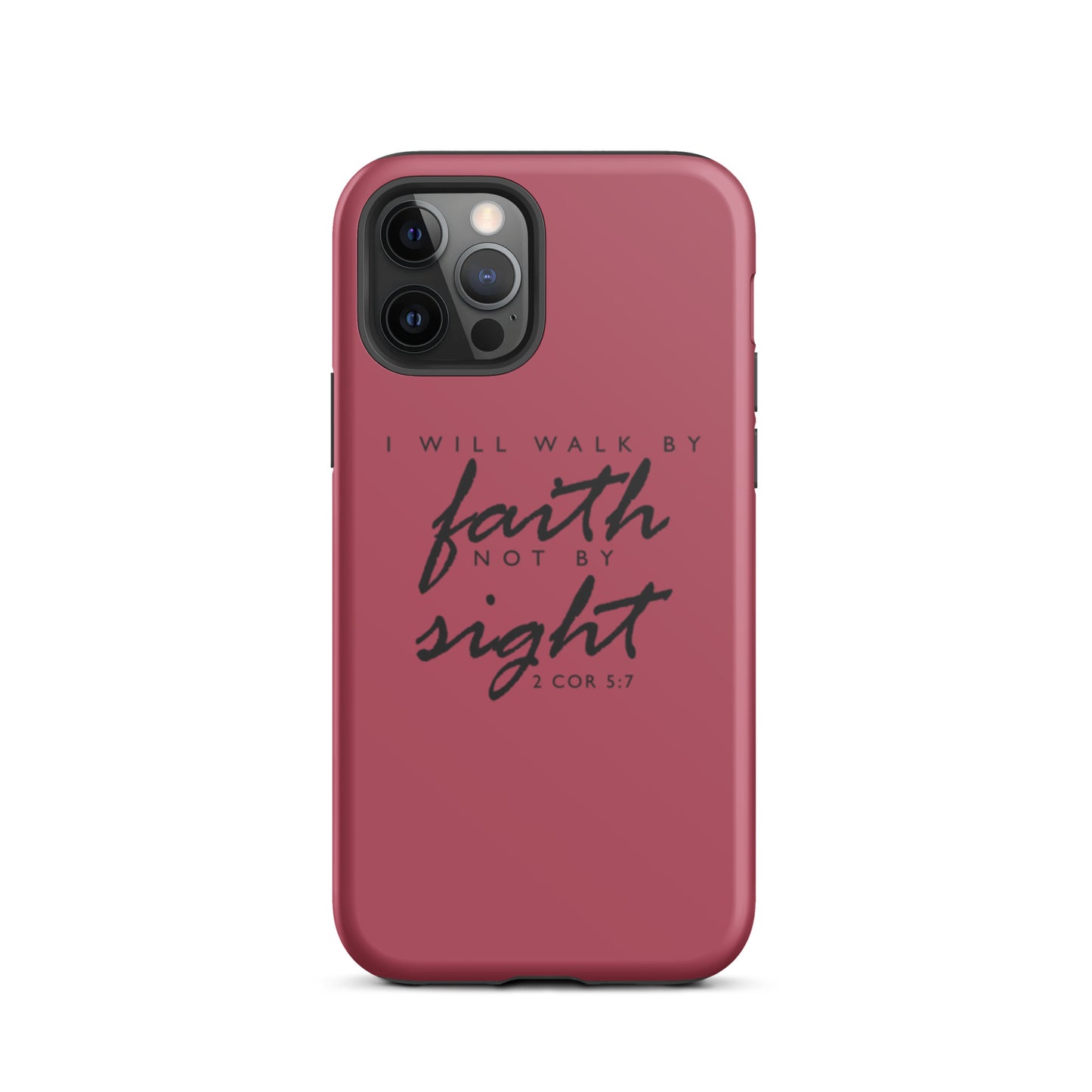 Walk By Faith iPhone case