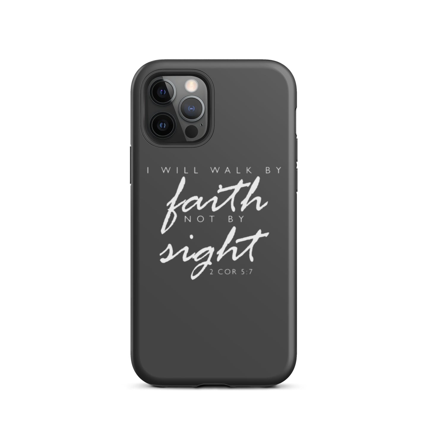 Walk By Faith iPhone case