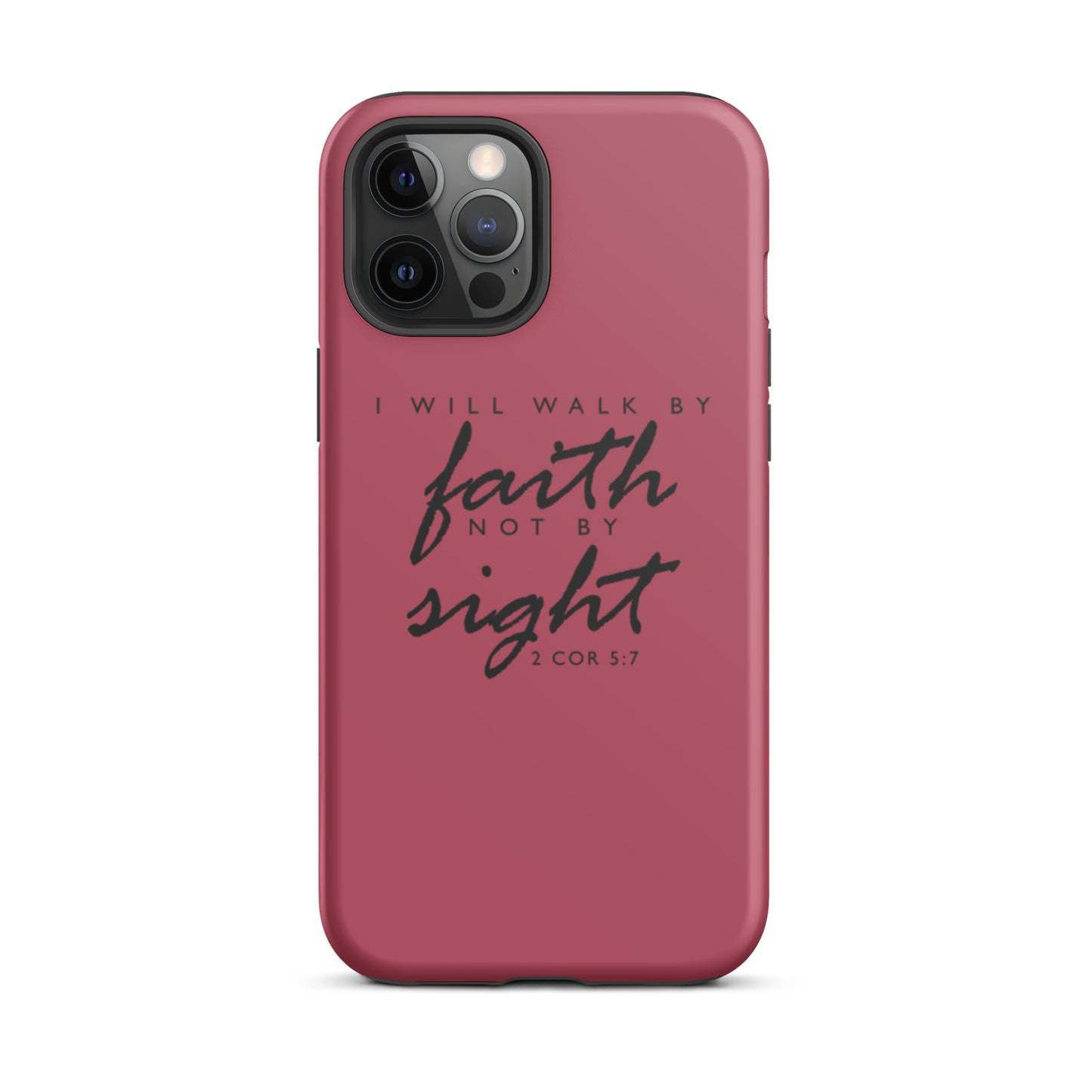 Walk By Faith iPhone case