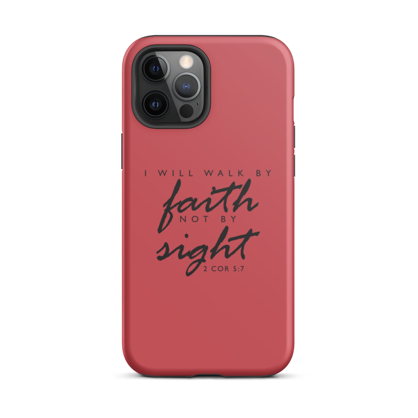 Walk By Faith iPhone case