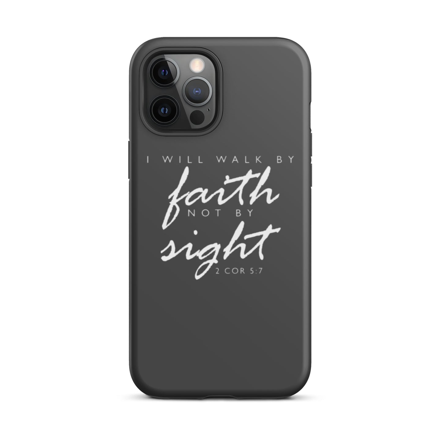 Walk By Faith iPhone case