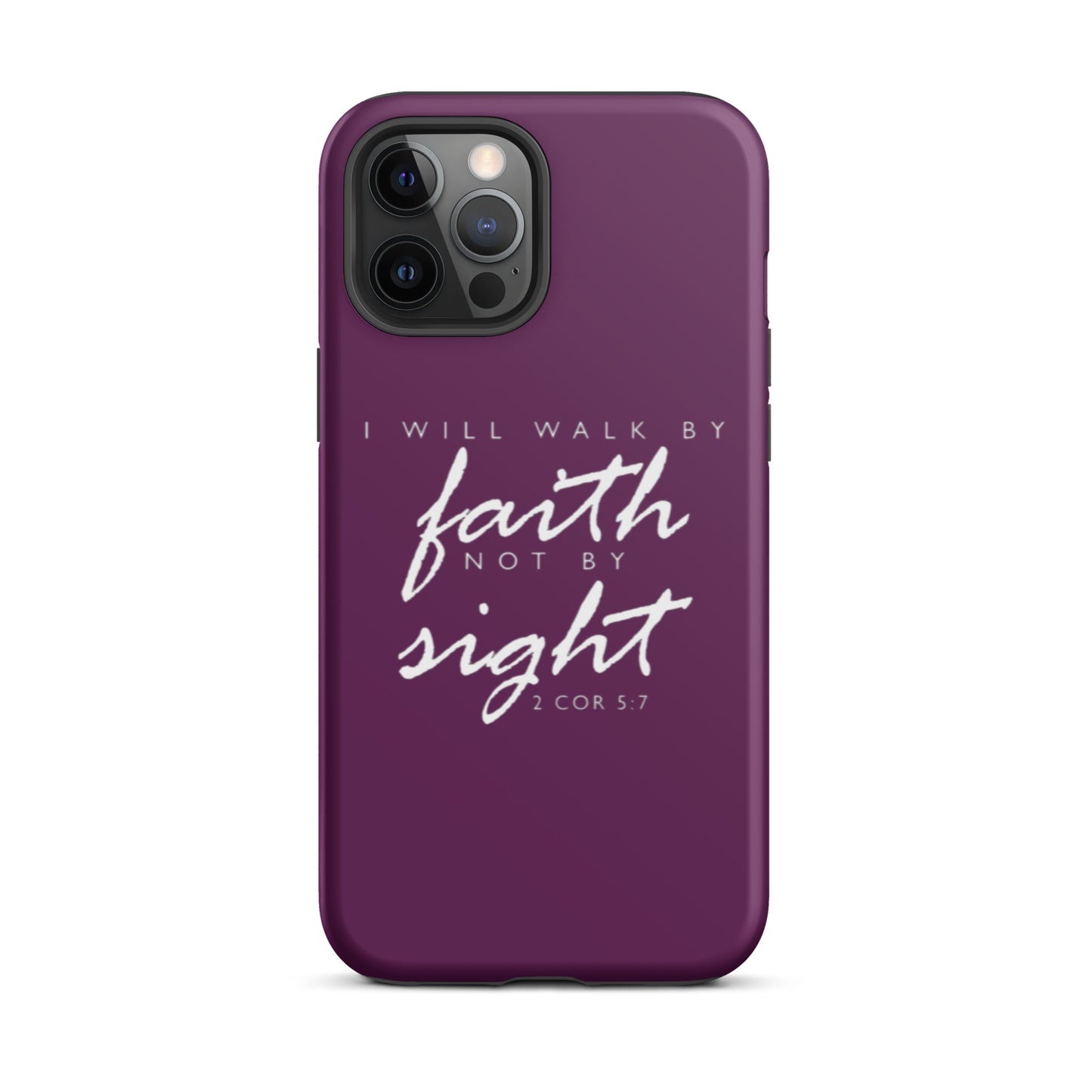 Walk By Faith iPhone case