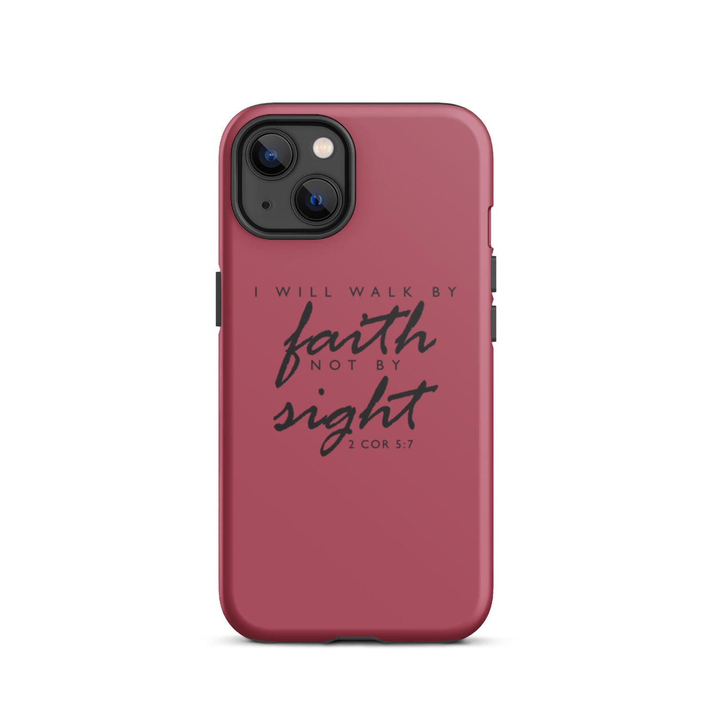 Walk By Faith iPhone case