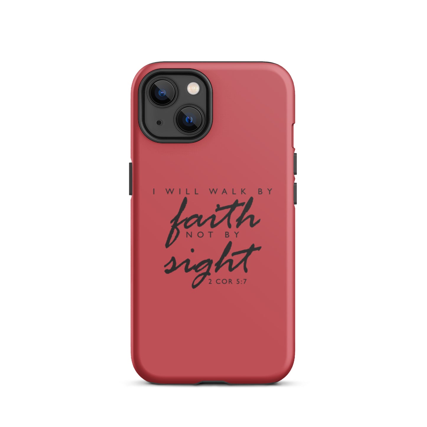 Walk By Faith iPhone case