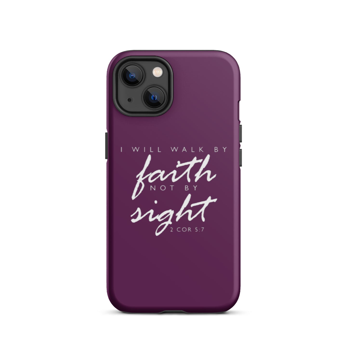 Walk By Faith iPhone case