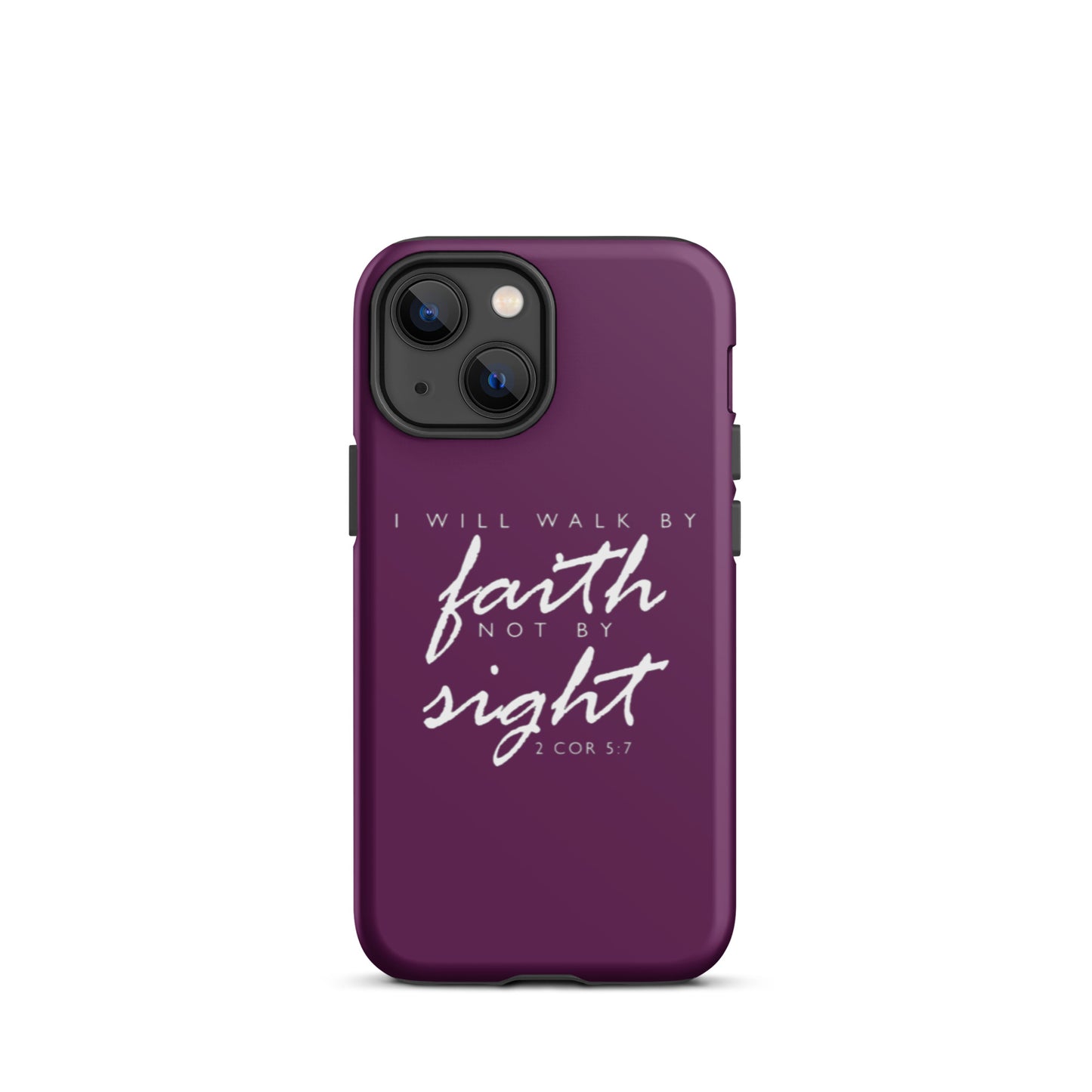 Walk By Faith iPhone case