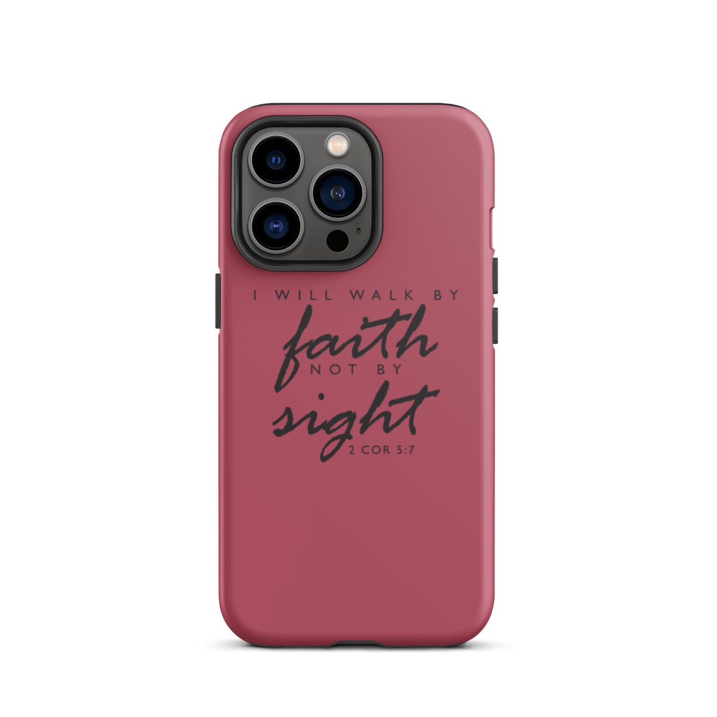 Walk By Faith iPhone case