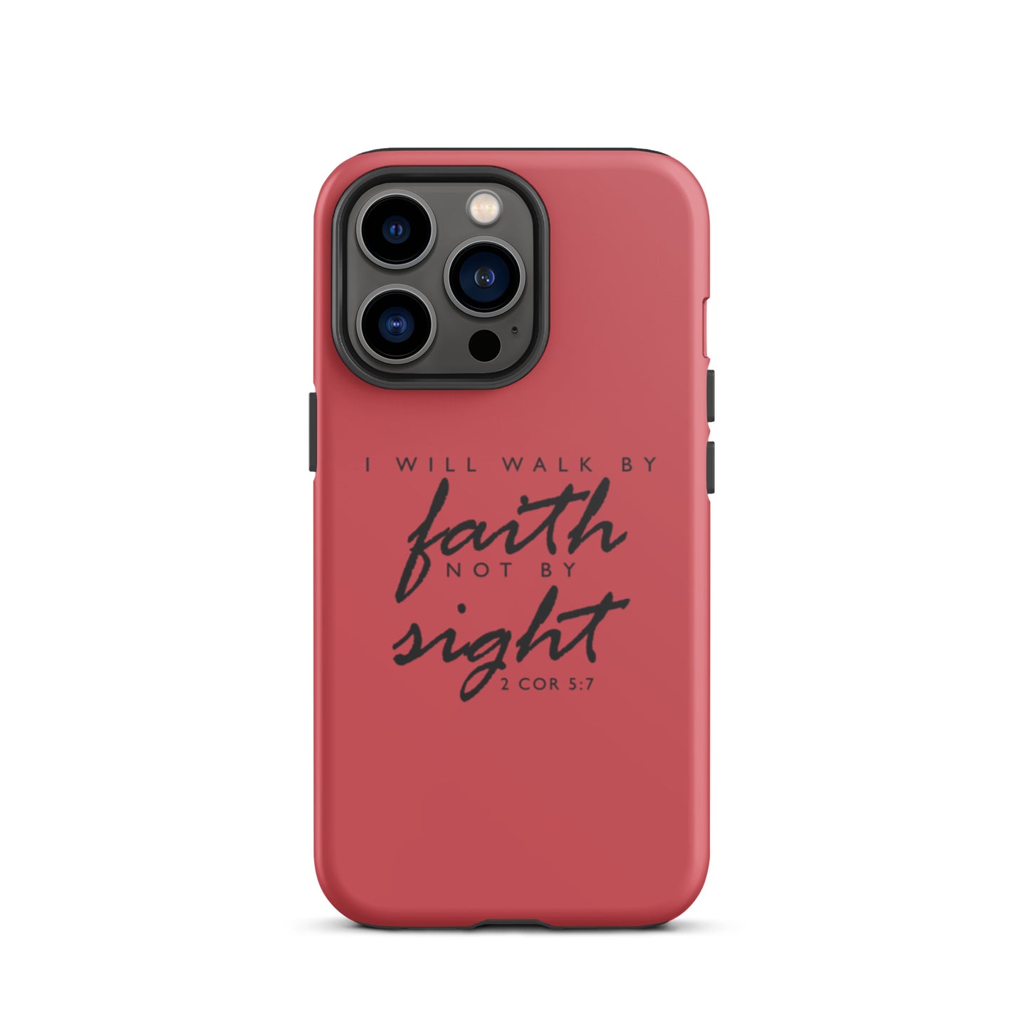 Walk By Faith iPhone case