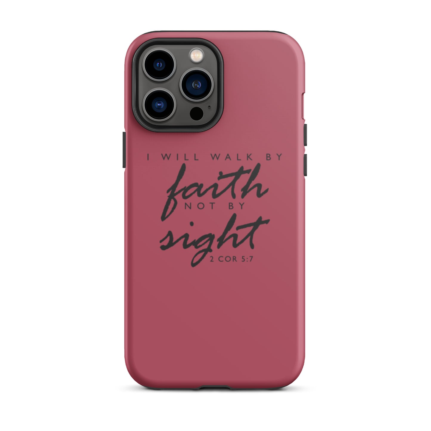 Walk By Faith iPhone case