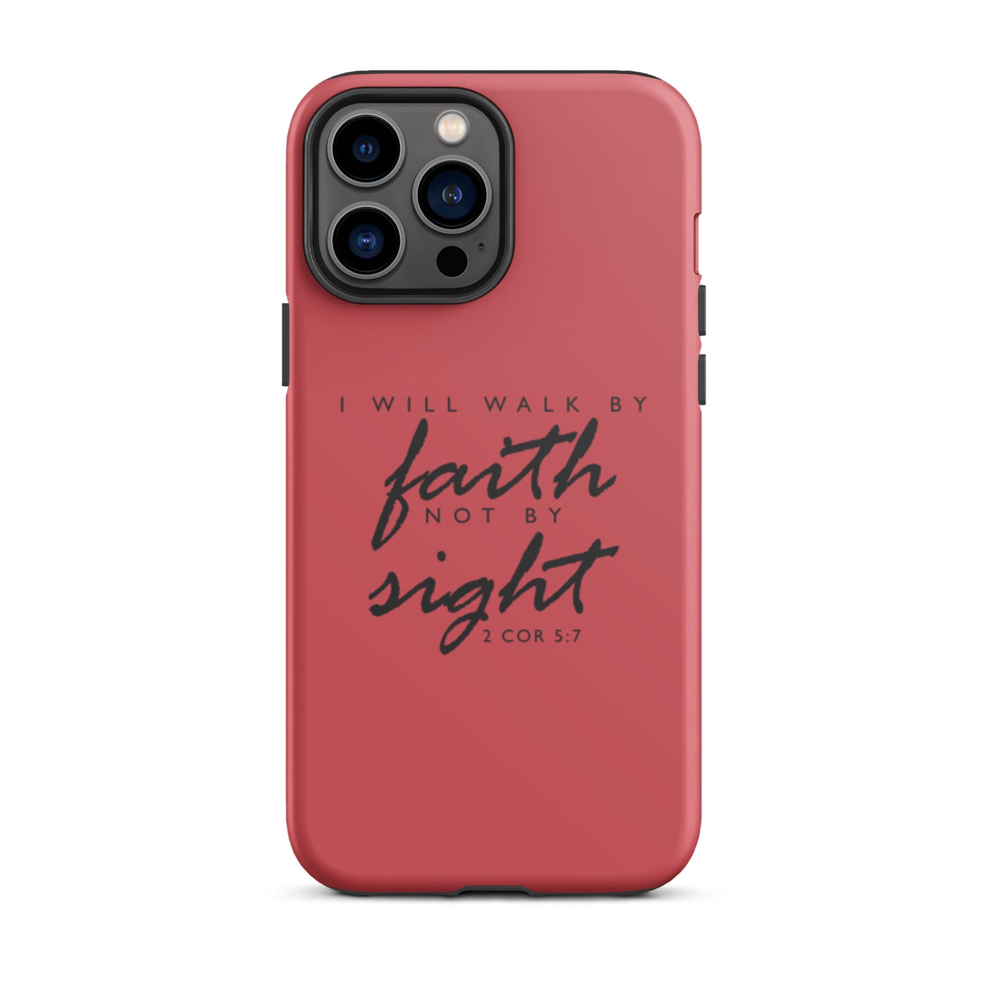 Walk By Faith iPhone case