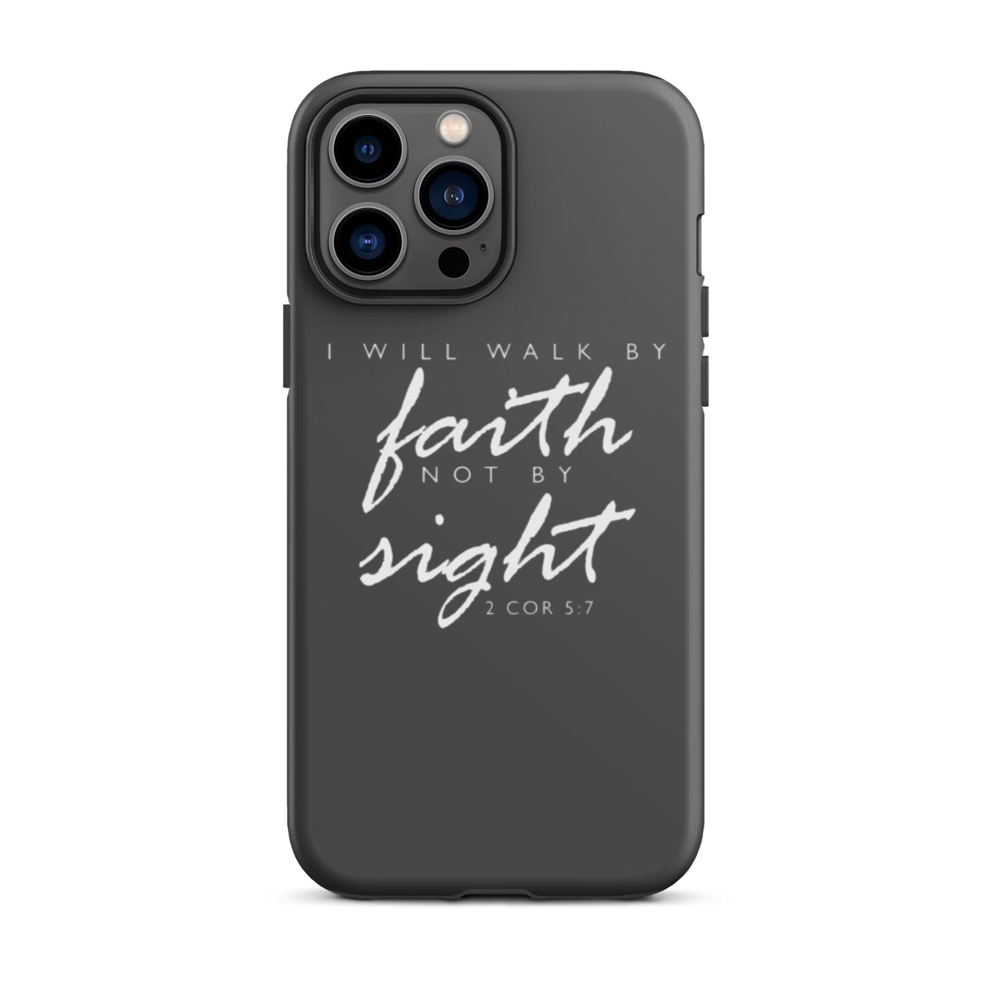 Walk By Faith iPhone case