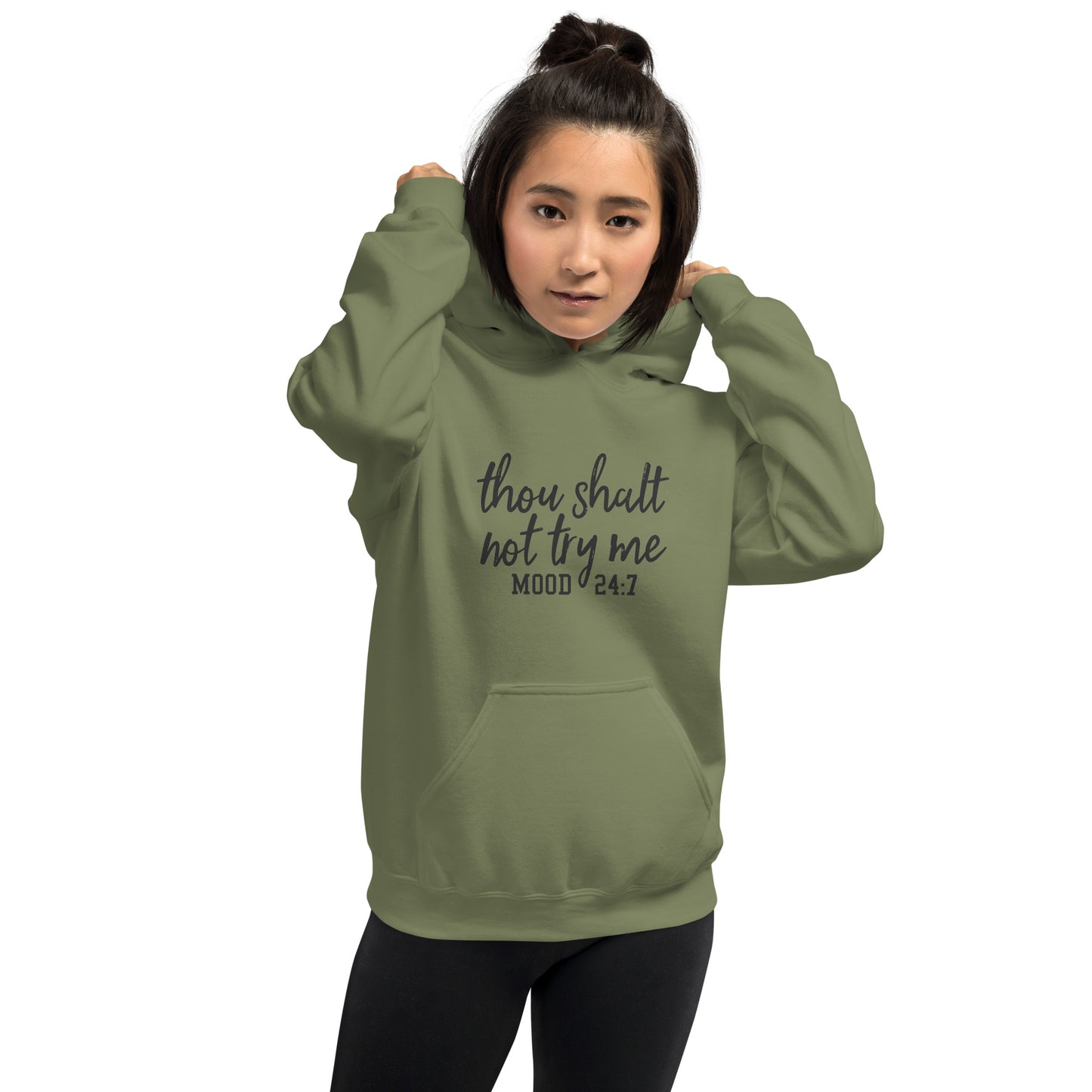 Thou Shalt Not Try Me Unisex Hoodie