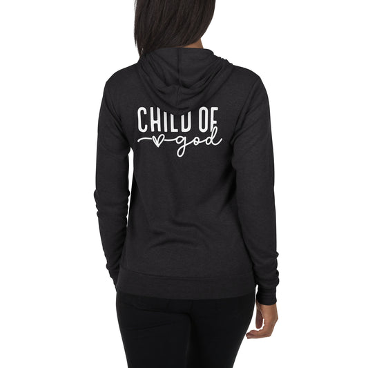 Child Of God Unisex zip hoodie